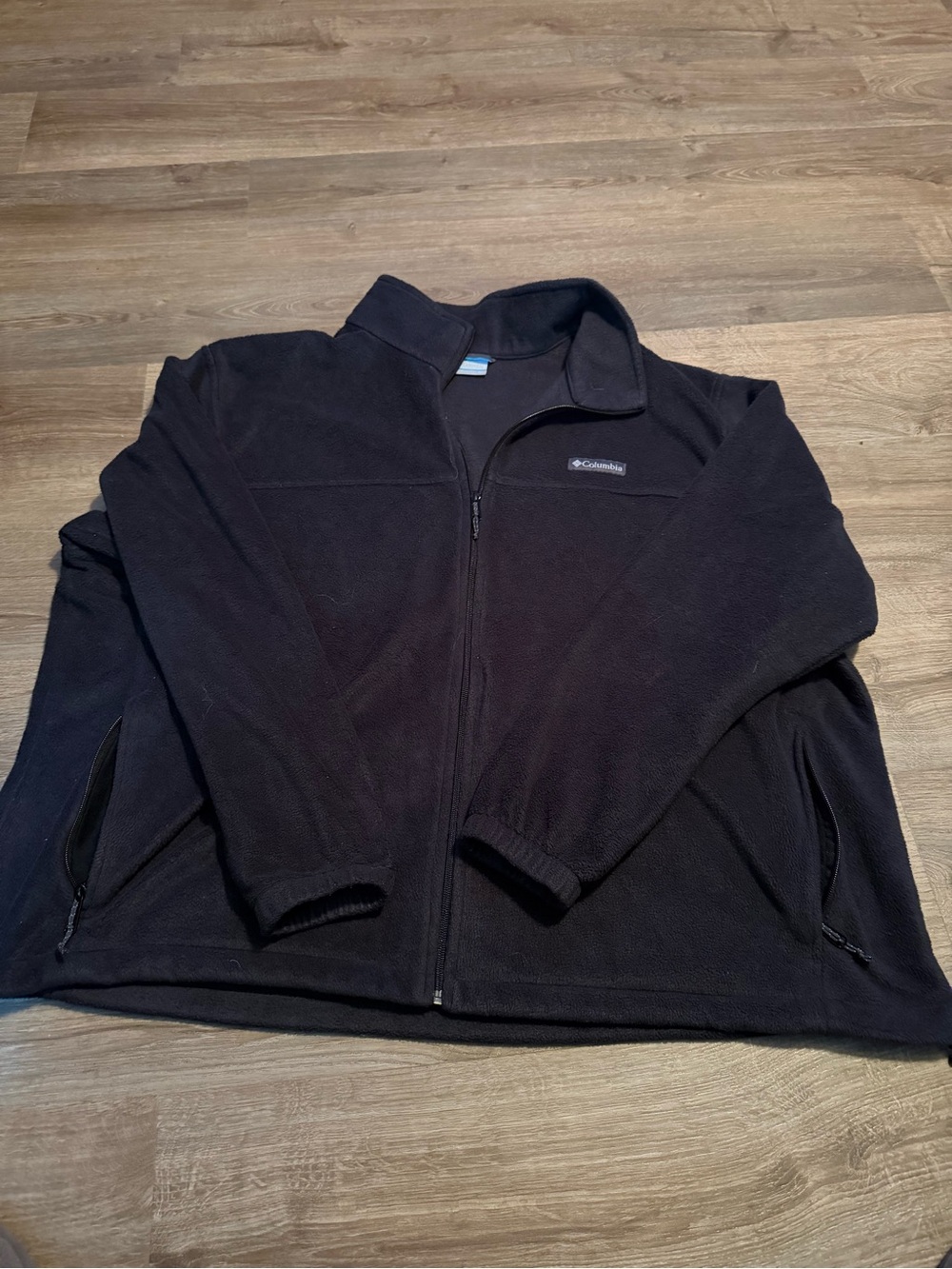 Columbia Black Full-Zip Men's Fleece Jacket